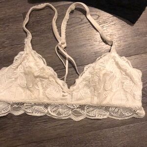 White lace bra top